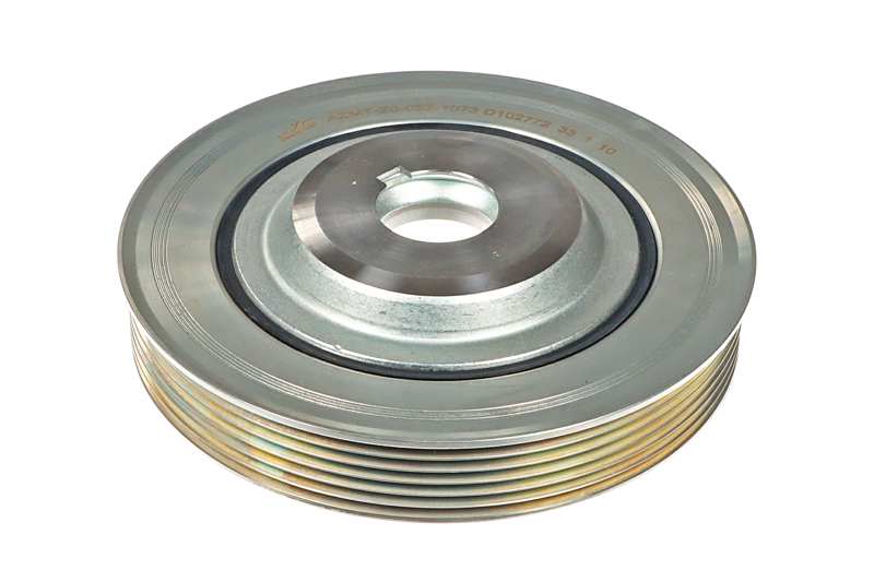 Crankshaft belt-disc